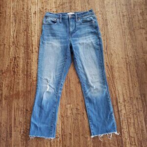 Madewell Crop BoyJean